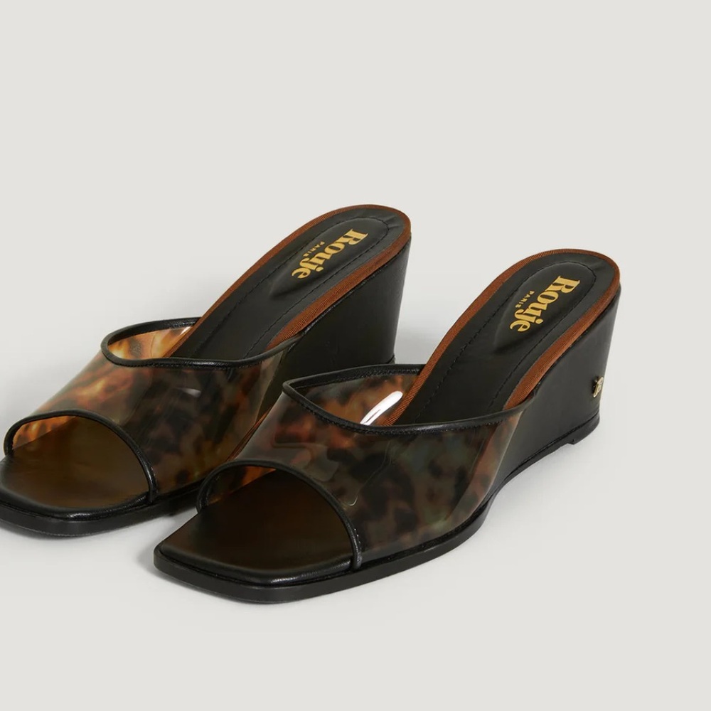 Rouje Paris Natty Mules 41 New